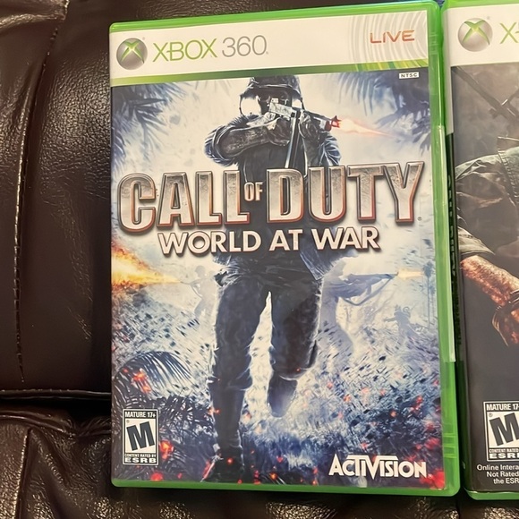 Two games Call of Duty: Black Ops AND Call of Duty World at War lot - Picture 2 of 8
